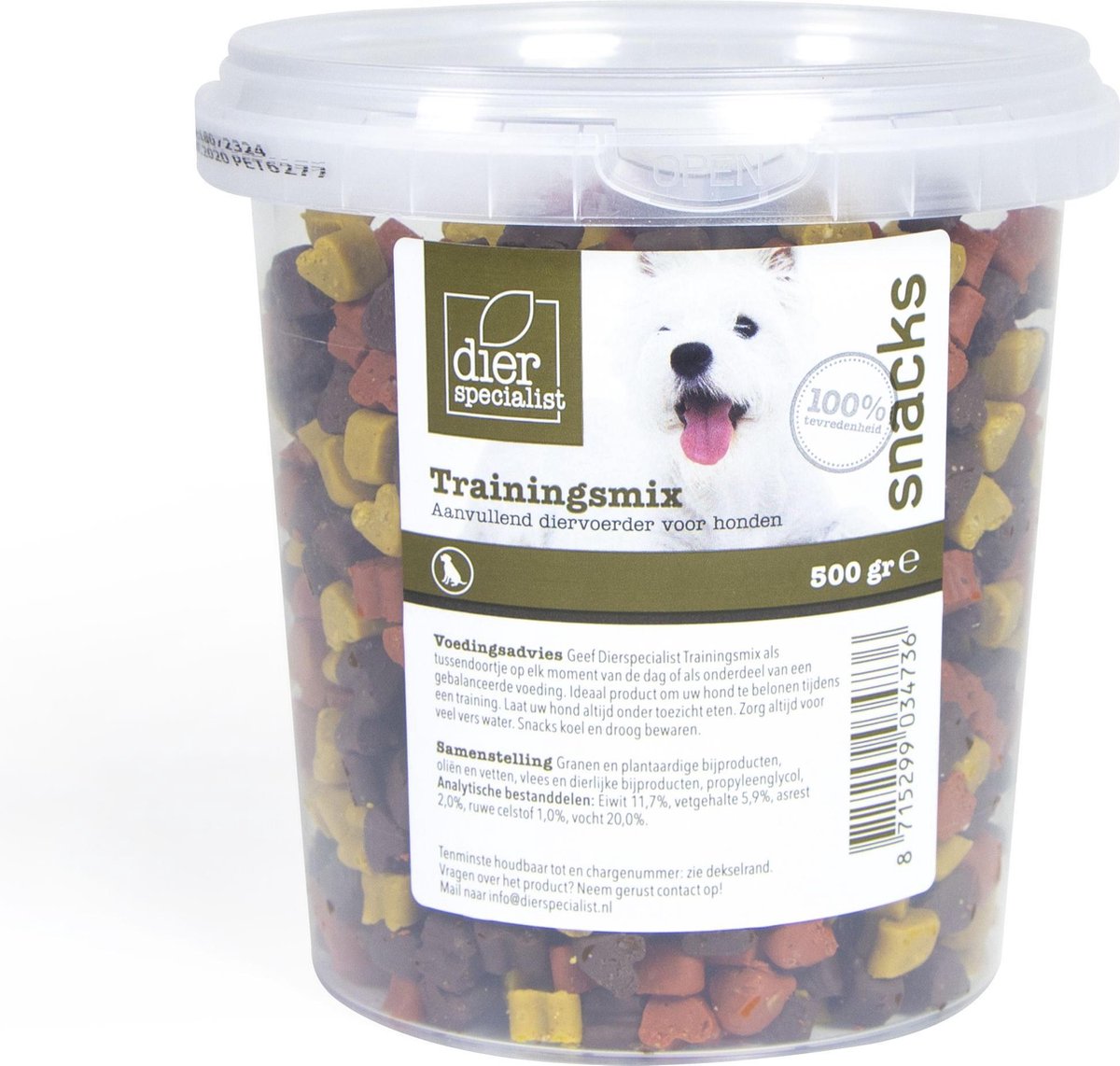 Dierspecialist trainingsmix - 500 gram - 3 stuks