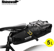 Rhinowalk® Fietstas Zadel Universeel - 5L - Reis Fietstassen - Zadeltas Racefiets - Waterdicht