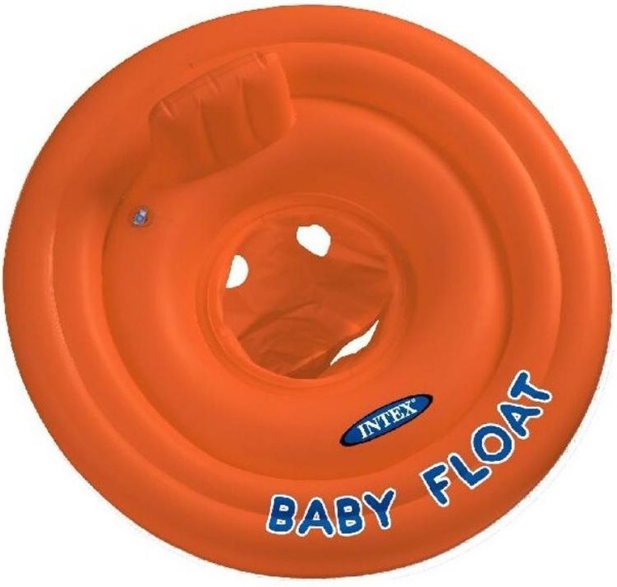 Intex Baby Opblaasband - Zwemstoel - Oranje - 76 cm - zwemmen - zwembad - luier gevormd zitje - babyzwemring