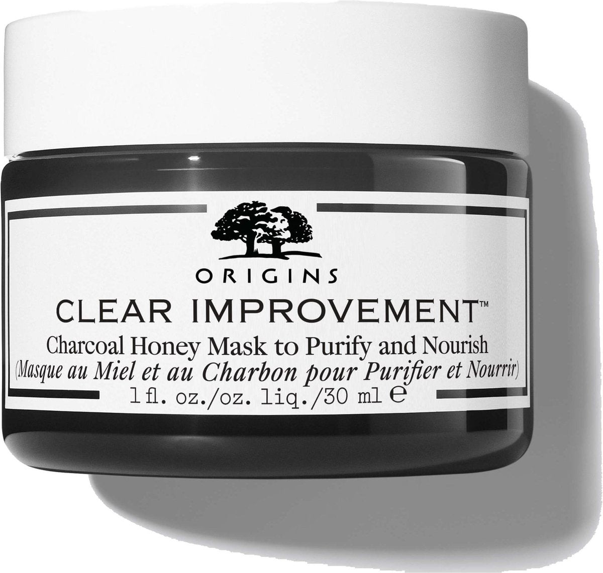 Clear Improvement Charcoal Honey Mask to Purify & Nourish 30ml