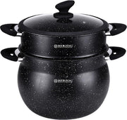 Herzog - Couscouspot - 6L - aluminium