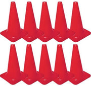 Pion Groot - Rood | Set 10 stuks | Cawila | Pilonnen | Kegels