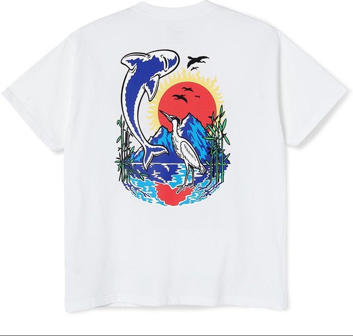 Polar Mt. Fuji T-shirt White L