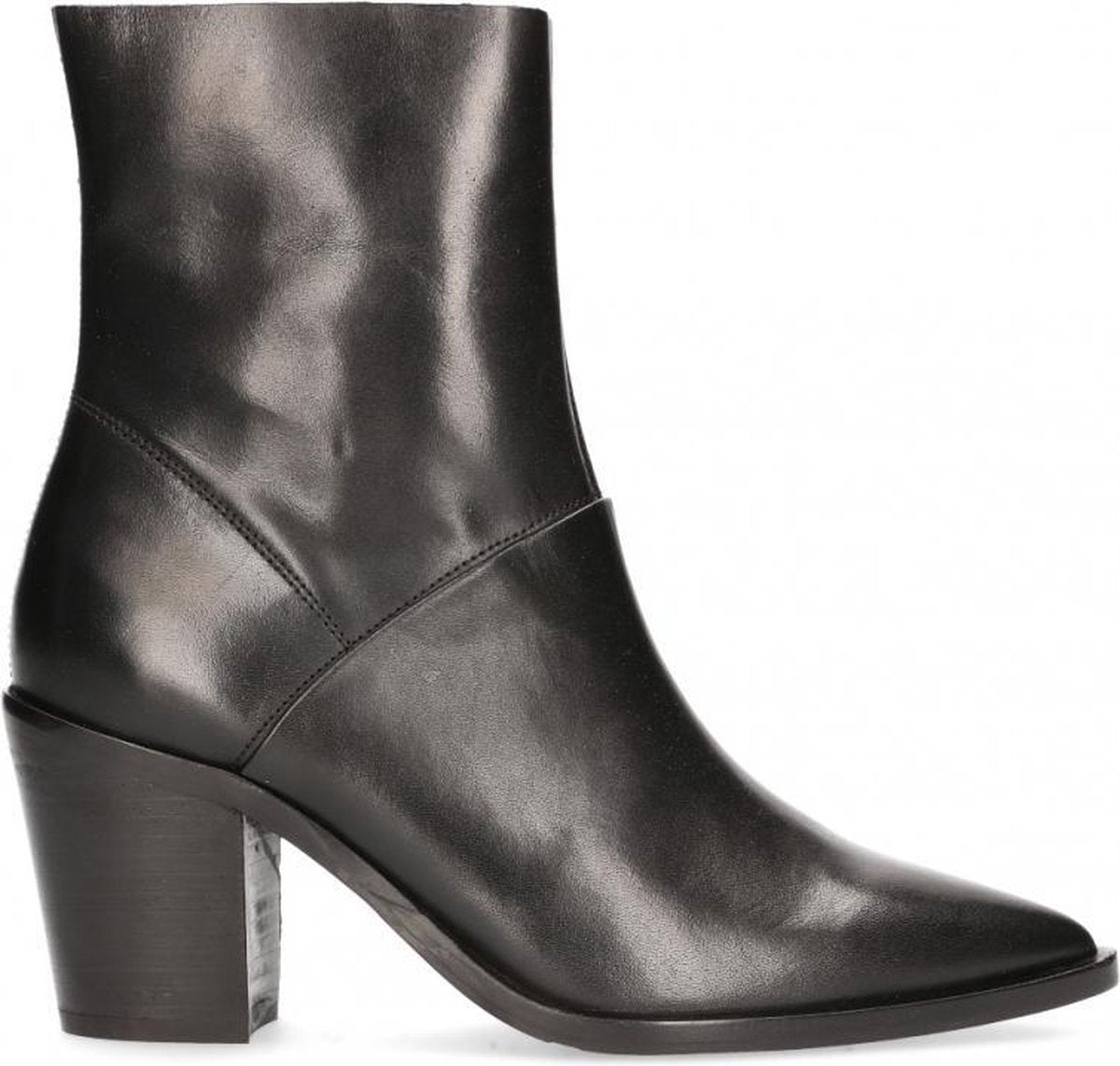Bronx  - Americana Low Leer - Womens - Black - 41