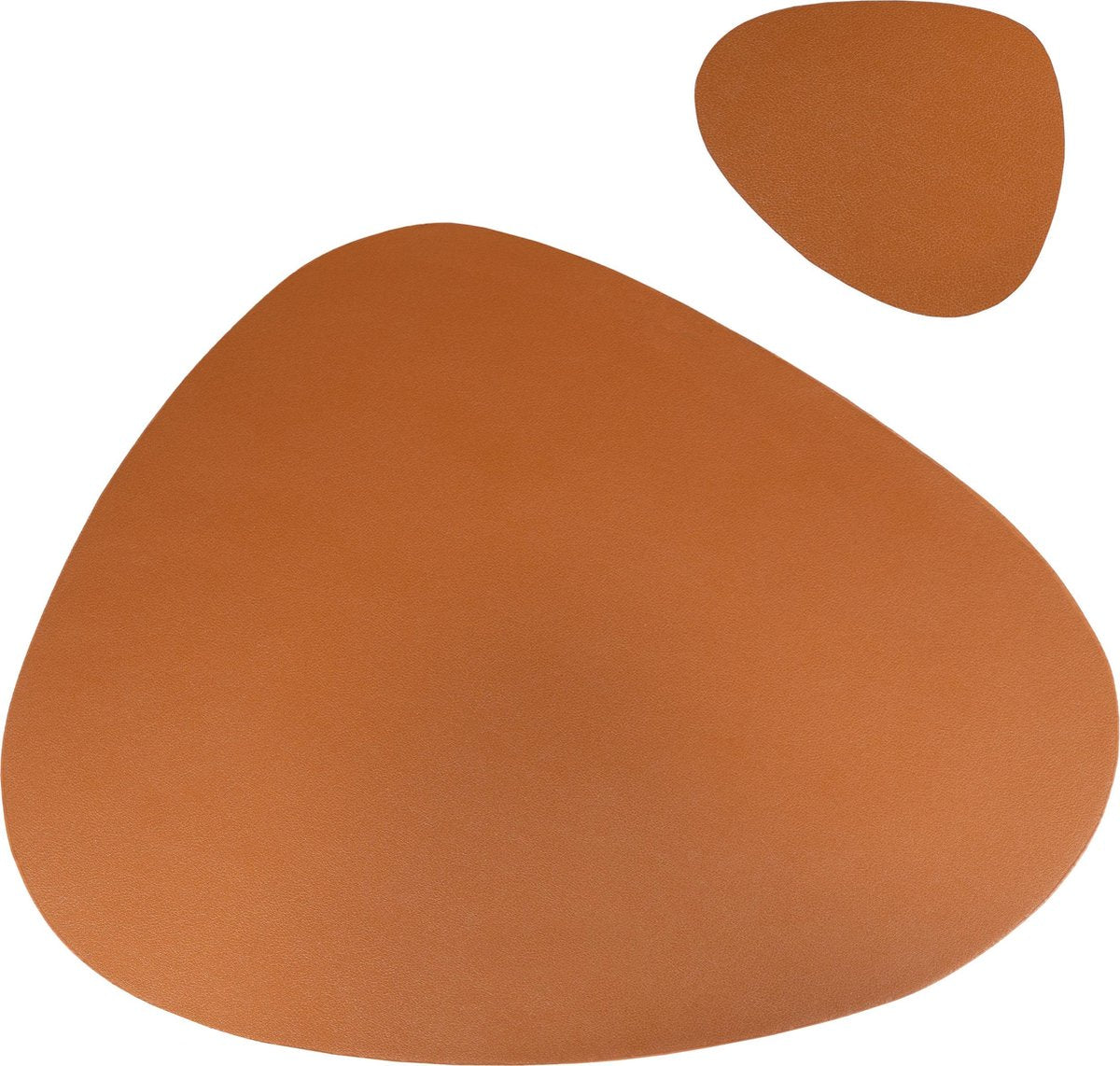 Krumble Placemat en onderzetter - 2 delig set / Onderzetter / Placemats / Onderlegger - Bruin