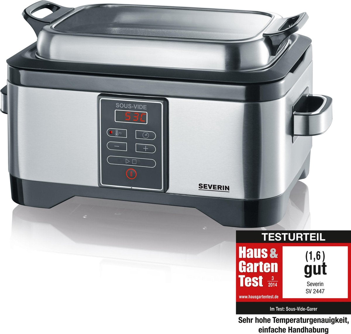 Severin SV2447 - Sous vide koker - RVS