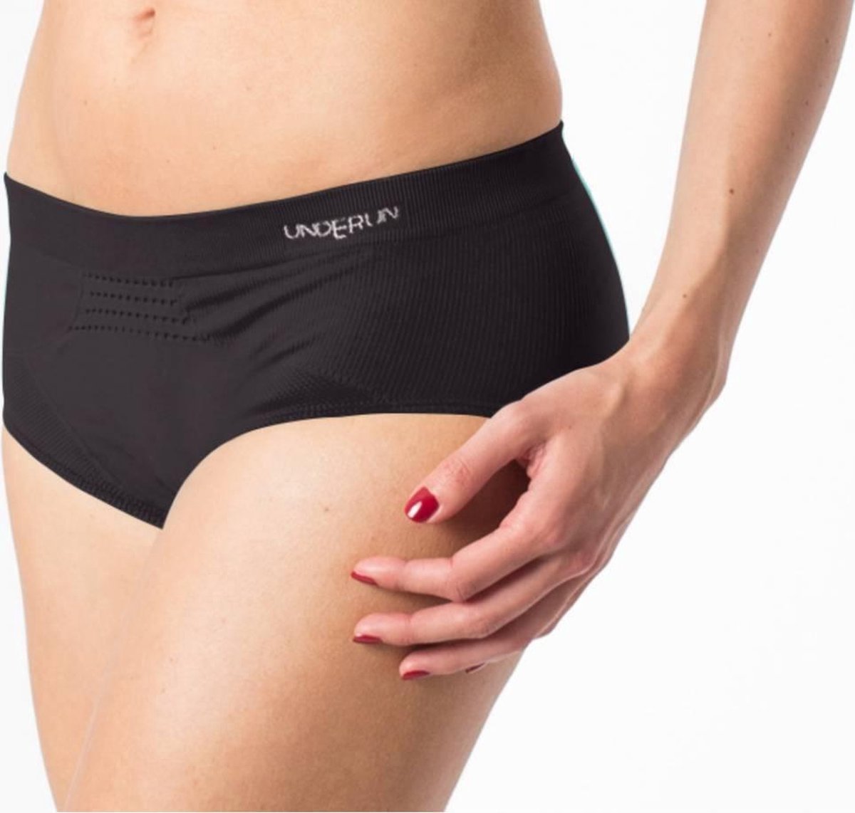 Underun - Hardlopen - Sportondergoed - Hardloopondergoed - Sportonderbroek - Vrouw Slip - Zwart - S