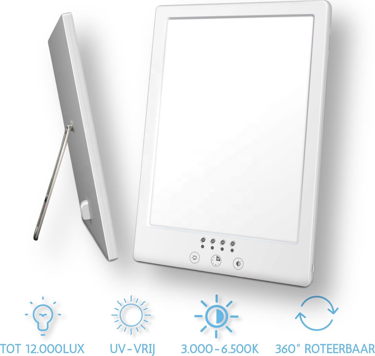 Lichttherapie Daglichtlamp – Lichttherapielamp – SAD Lamp – Energielamp voor Hobby / Winterdepressie