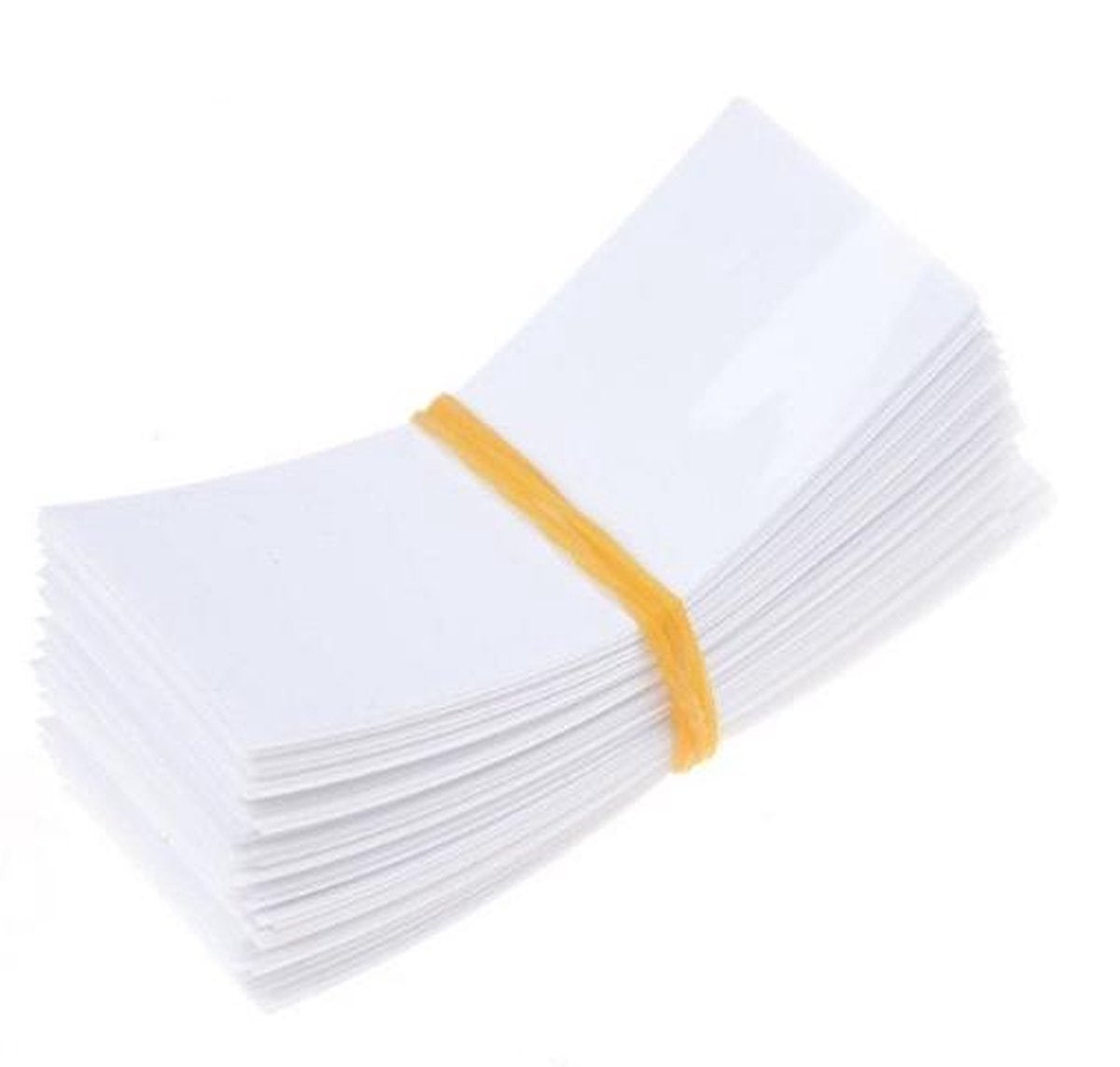 50 Stuks 72/30mm 18650 Batterij PVC Krimpkous Tube Wrap - Transparant