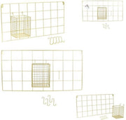 THE HOME DECO FABRIEK Bekabelde wandhouder Pot M12 - 5 haken
