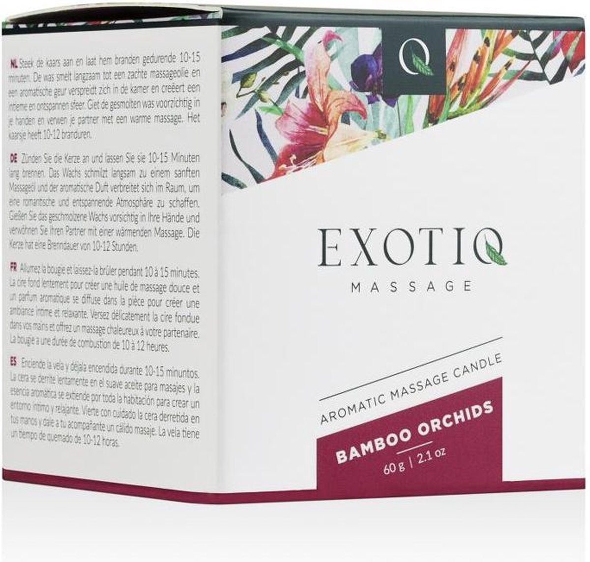 Exotiq Massagekaars Bamboe Orchideeën - 60g