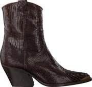 Notre-V Al367 Enkellaarsjes - Enkelboots - Dames - Bruin - Maat 37
