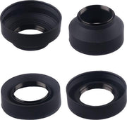 Universele rubberen zonnekap 55mm voor objectieven met 55mm filtermaat