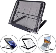 LOUZIR Universele kookboek en Tablet 11 inch Standaard - Inklapbaar- antislip- lightpads A4