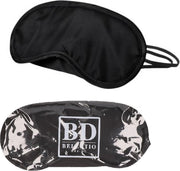 3x Zwart slaapmasker - one size - Bellatio Design