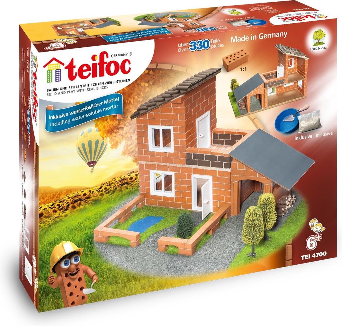 Teifoc Bouwdoos - Luxe Villa met Garage - Inclusief Cement Kom