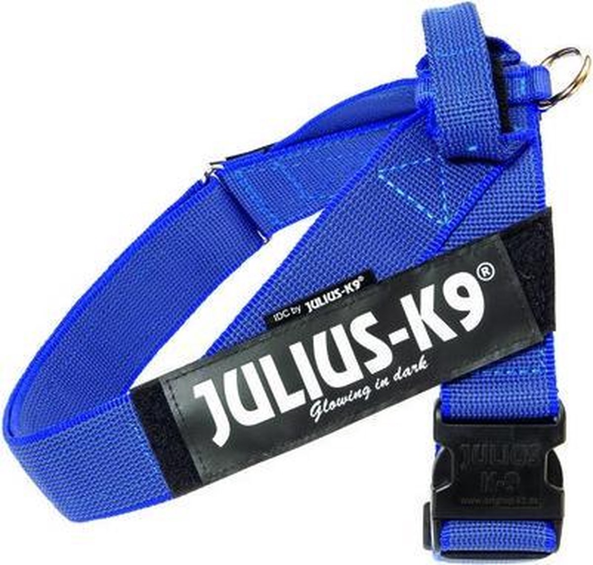 Julius K9 IDC Powertuig/Harnas - Maat 1/63-85cm - L - Blauw
