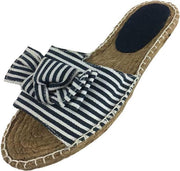 Espadrilles women bowtie Blue 41