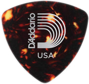 D'Addario Celluloid Wide plectrum 6-pack Medium 0.70 mm