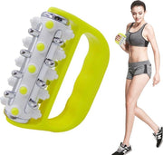 Luxe Lichaams Massage Roller - Nek Roller - Spierpijn - Rug Massage - Anti Cellulitis - Drukmassage - Dermaroller - Groen