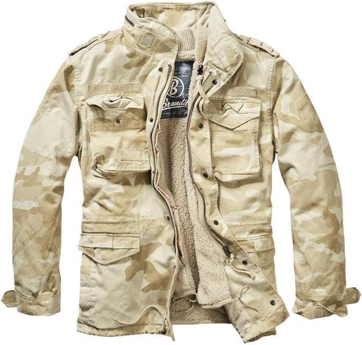 Urban Classics Jacket -4XL- M-65 Field Creme