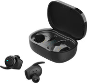 STREETZ TWS-112 Draadloze in-ear sport oordopjes - Met oplaadcase - Zwart