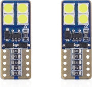 T10 - 2835 - 8 SMD - CANBUS - 12/24V - 2 stuks