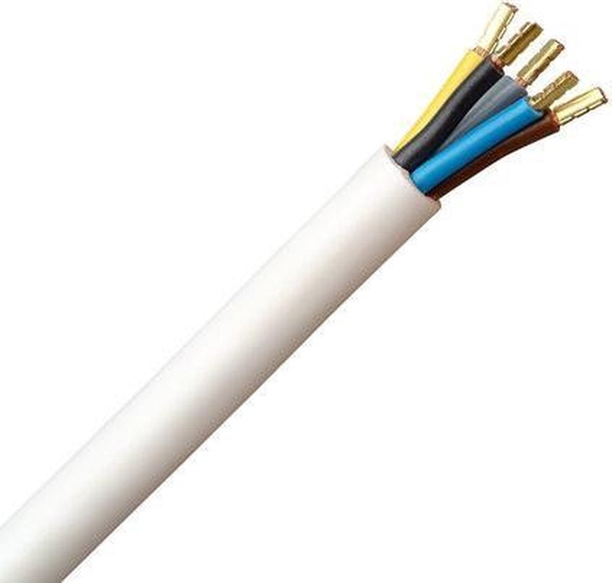 Kopp 156005047 Aansluitkabel Fornuis Wit 5.00 m
