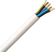 Kopp 156005047 Aansluitkabel Fornuis Wit 5.00 m
