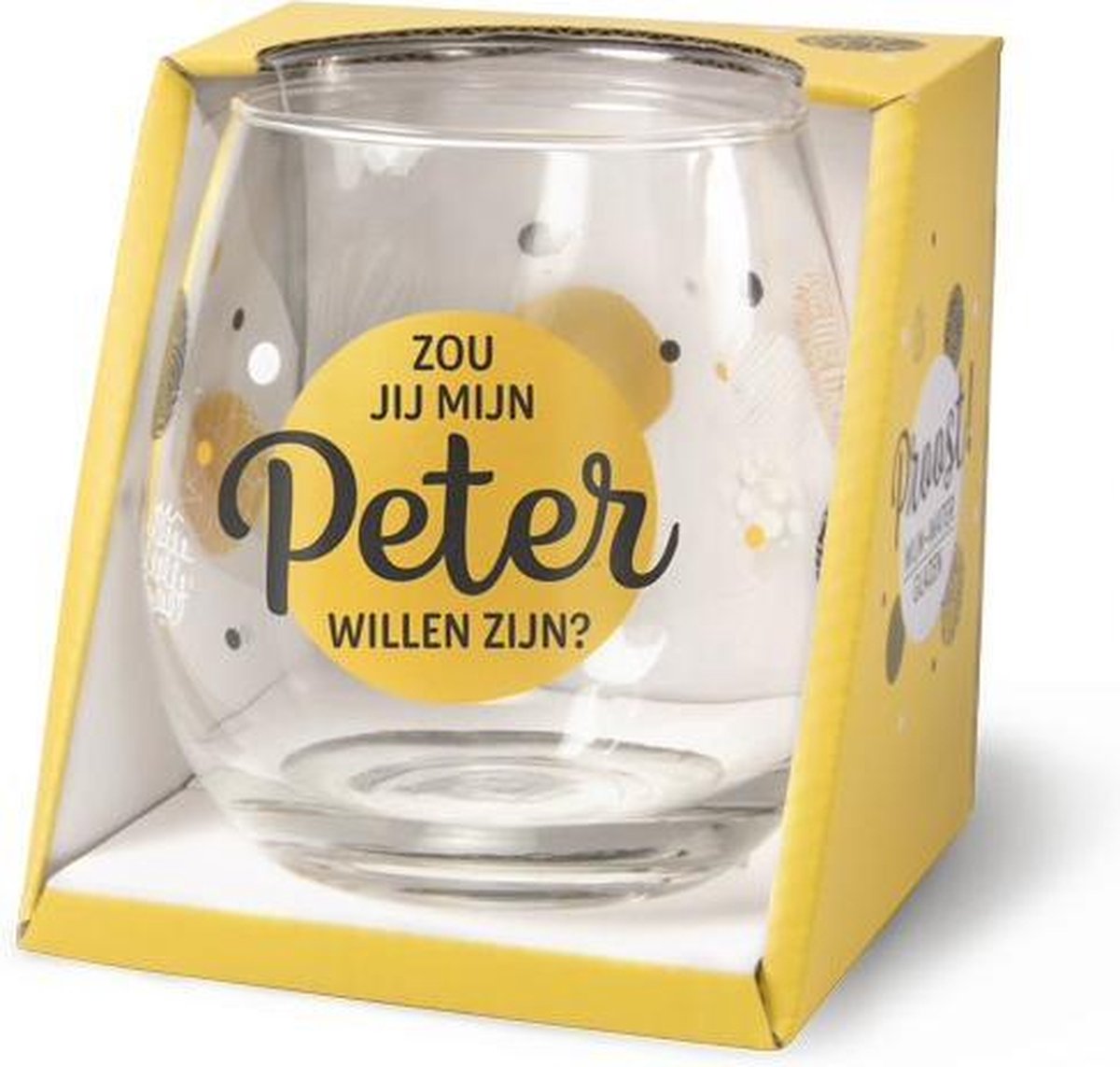 Zou jij mijn peter willen zijn ? Proost!
