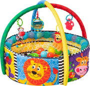 Playgro - Ball Activity Nest - Speelkleed met 5 verschillende opstellingen! - Ballenbak - Speelkleed - Activity Center - PlayGym - Lay & Play