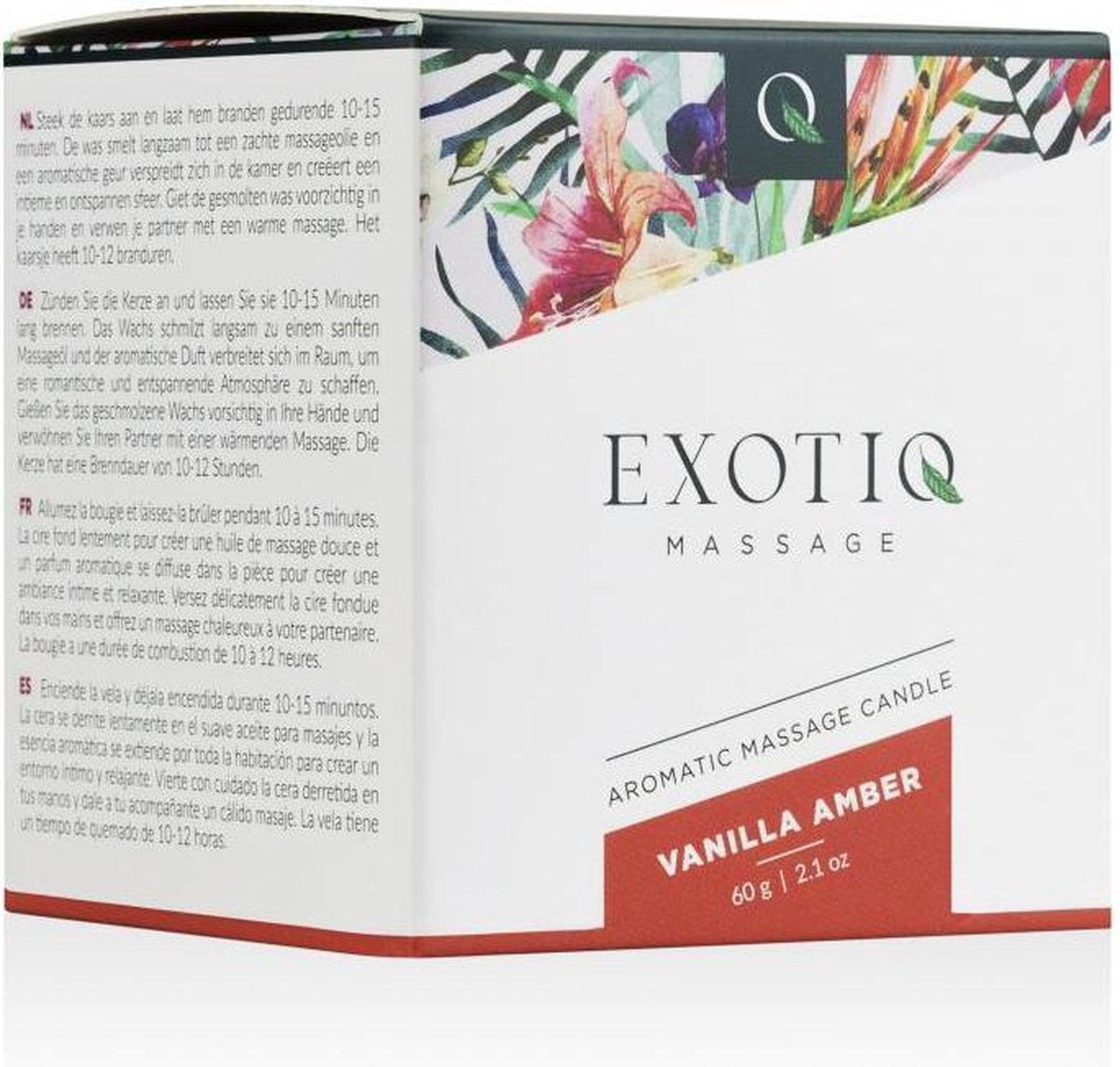 Exotiq Massagekaars Vanille Amber - 60g