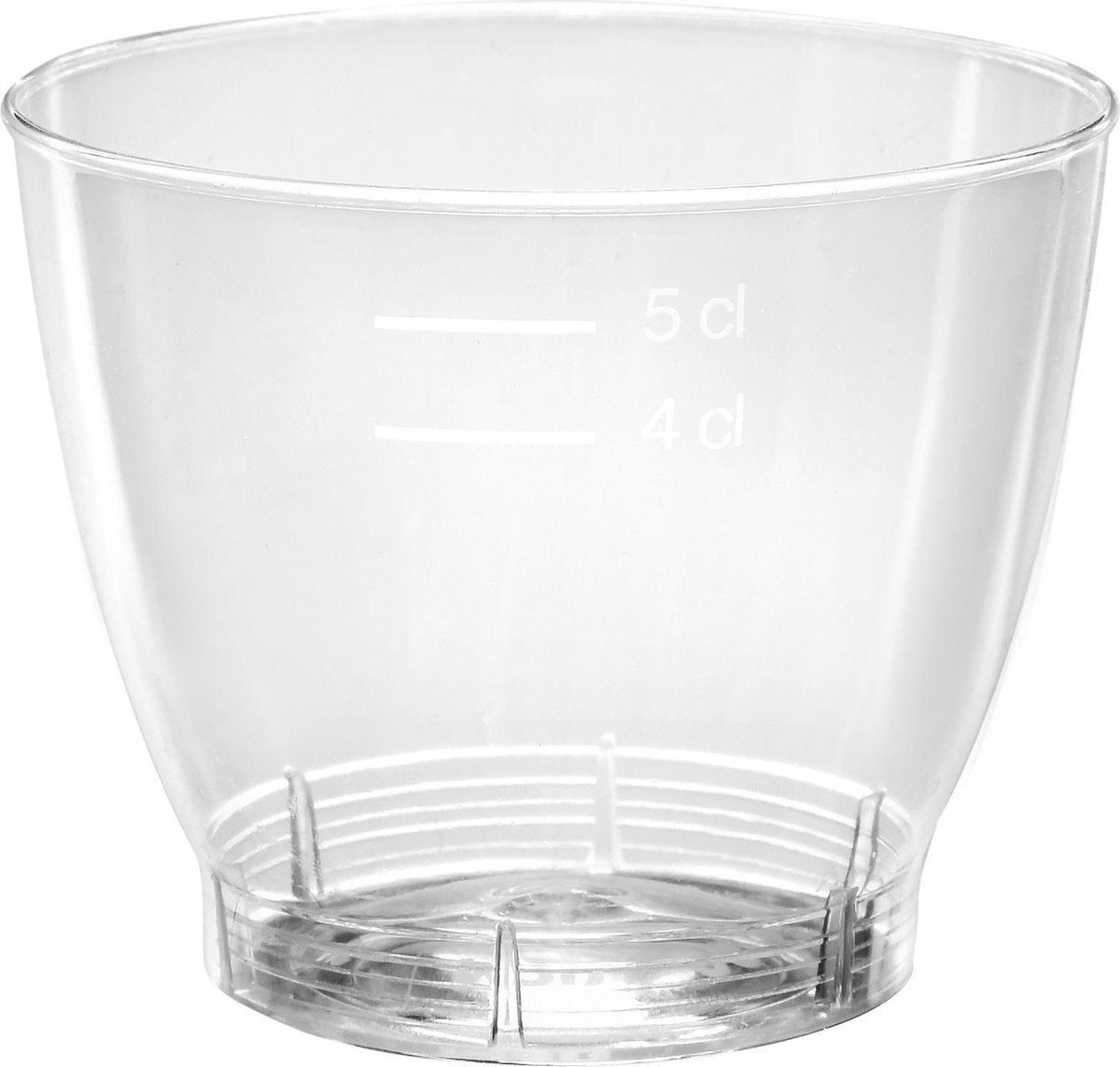 Borrelglazen (shot glaasjes) BIO transparant 6.5 cl. doos á 240 stuks