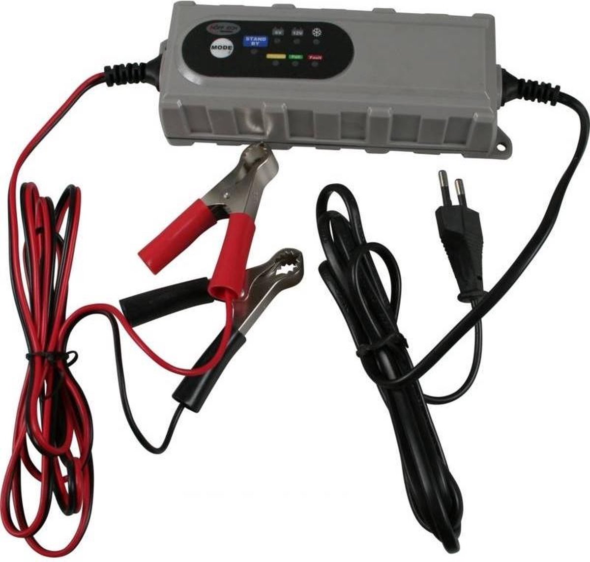 Hofftech Acculader Druppelaar 6V / 12V - 0.8 - 3.8A Ampere