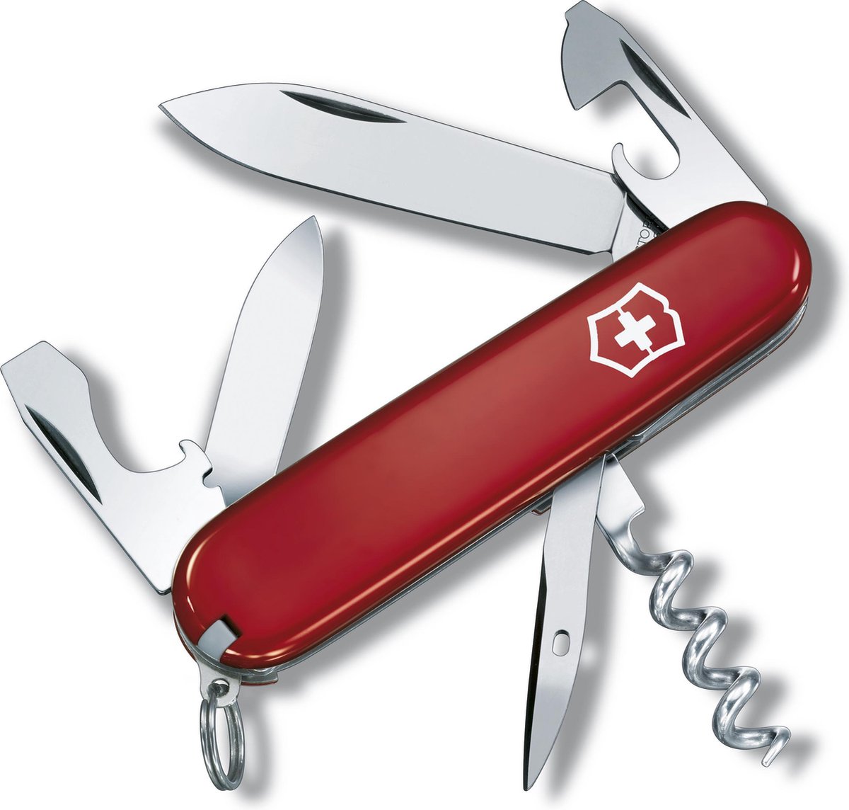 Victorinox Tourist Zakmes - 12 Functies - Rood