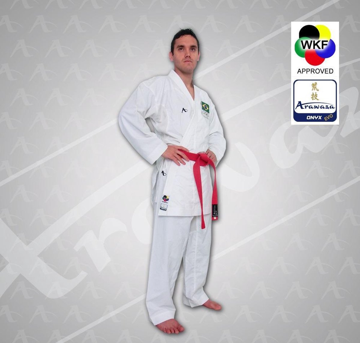 Kumite-Karatepak Onyx Evolution Arawaza Wkf-Approved 170