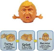 Donald Trump Water Stressbal – 7cm | Stress Speelgoed | Versterking van de Hand