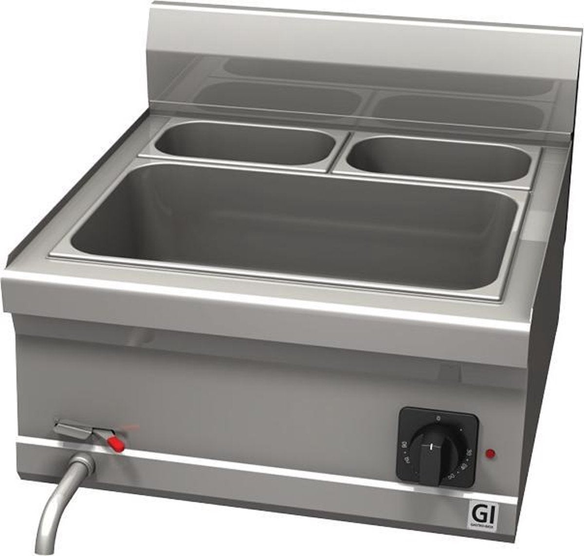 Gastro-Inox 600 Trendline elektrische bain-marie