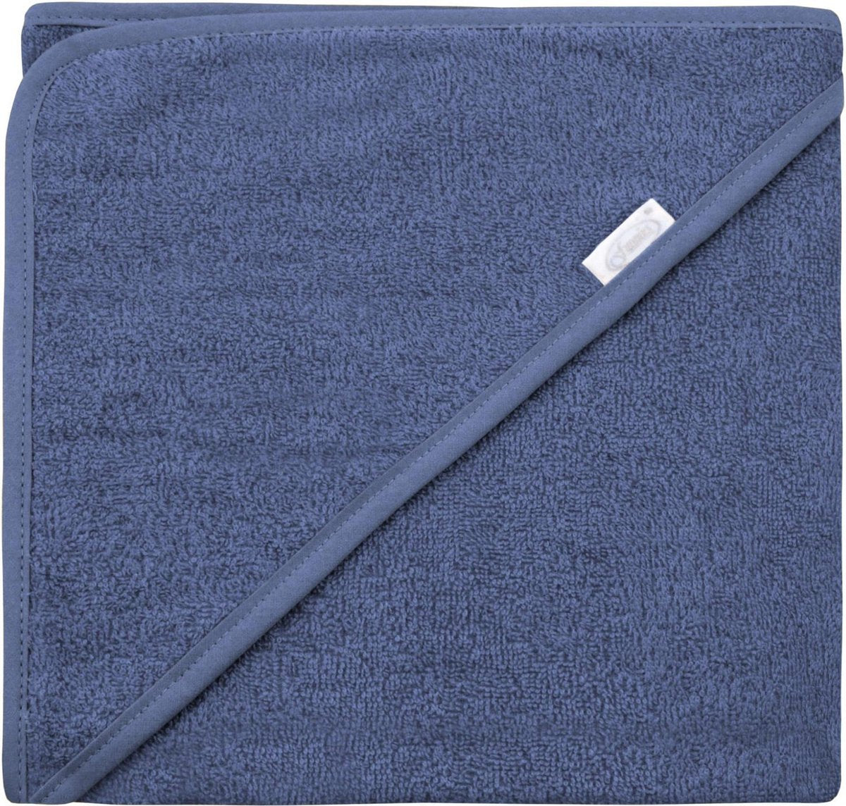 Funnies badcape Silk blue | omslagdoek –SILK BLUE | 80x80 cm | 100% katoen | Funnies