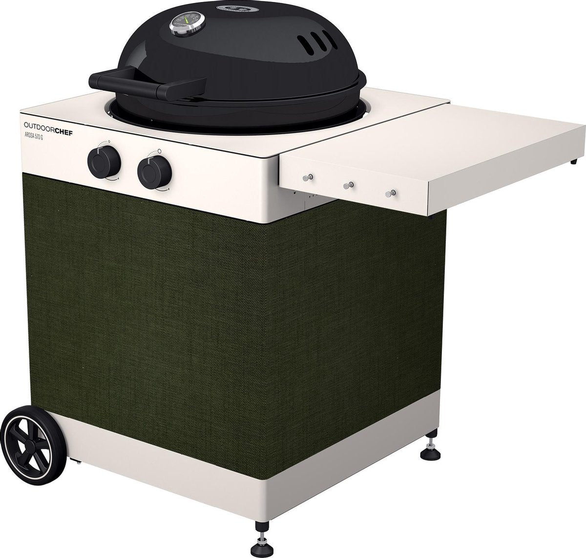 Uitwisselbaar Front Moss Green voor Barbecue Gas Arosa 570 G