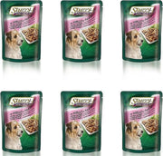Hondenvoer - Natvoer voor honden - Stuzzy Dog 100gr - KALF & PASTA - 6 zakjes