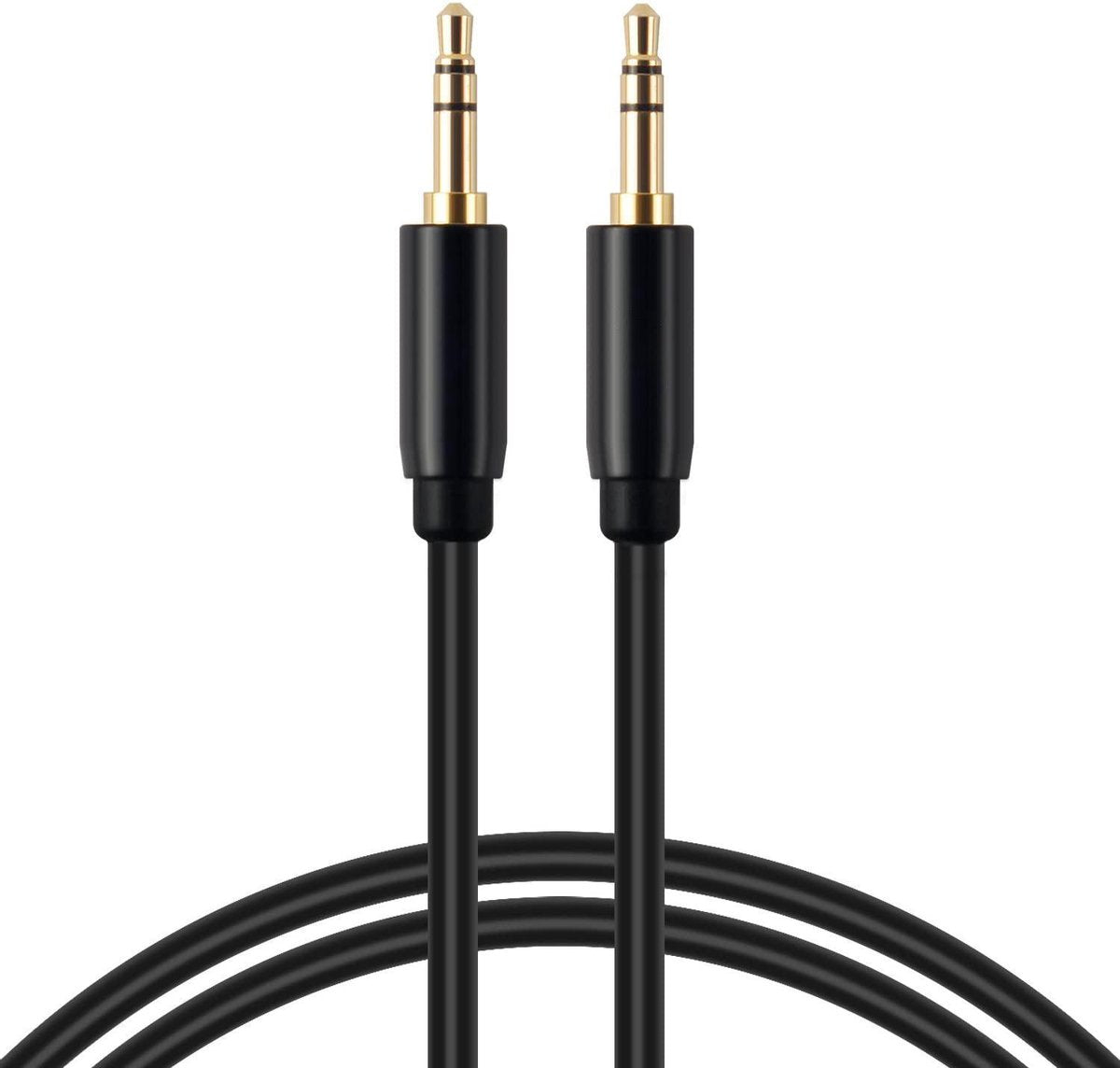 WISEQ AUX Kabel - Audiokabel - Jack 3.5mm naar Jack 3.5mm - 1 Meter