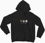 BT21 Pixel Unisex Hoodie - KPOP BTS Music Bangtan Boys Line Friends - Shooky Van - Maat XS