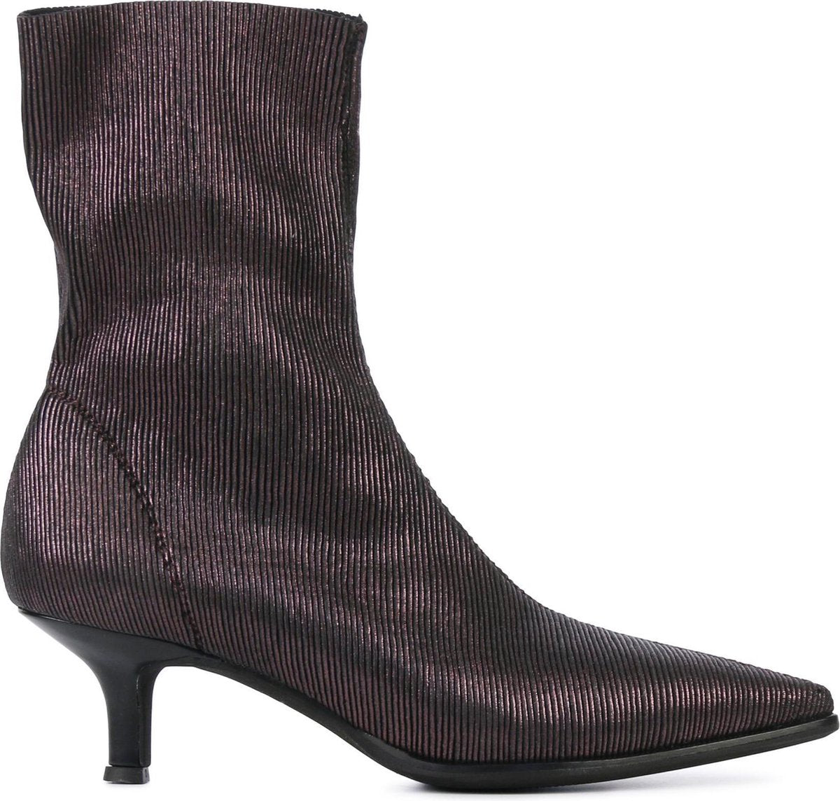 Rapisardi Vrouwen Textiel  Enkellaarsjes / Laarzen / Damesschoenen Tino queeny tn5200 - Bordeaux - maat 37