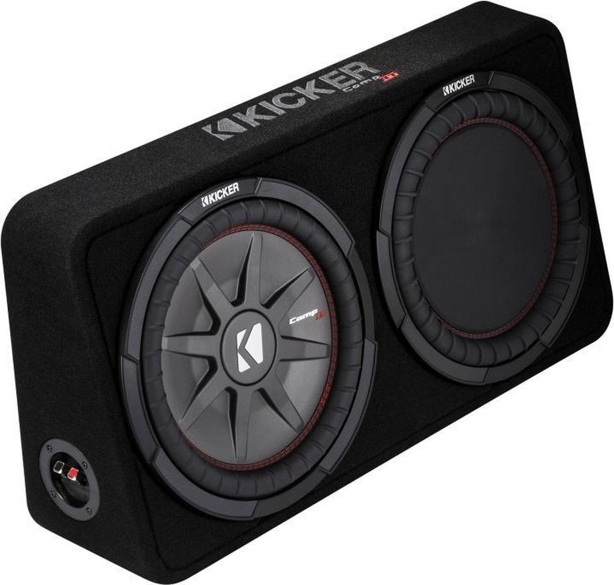 KICKER Subbox TCompRT84 20cm Auto Car PKW Hifi Subwoofer Bassbox 600 Watt MAX