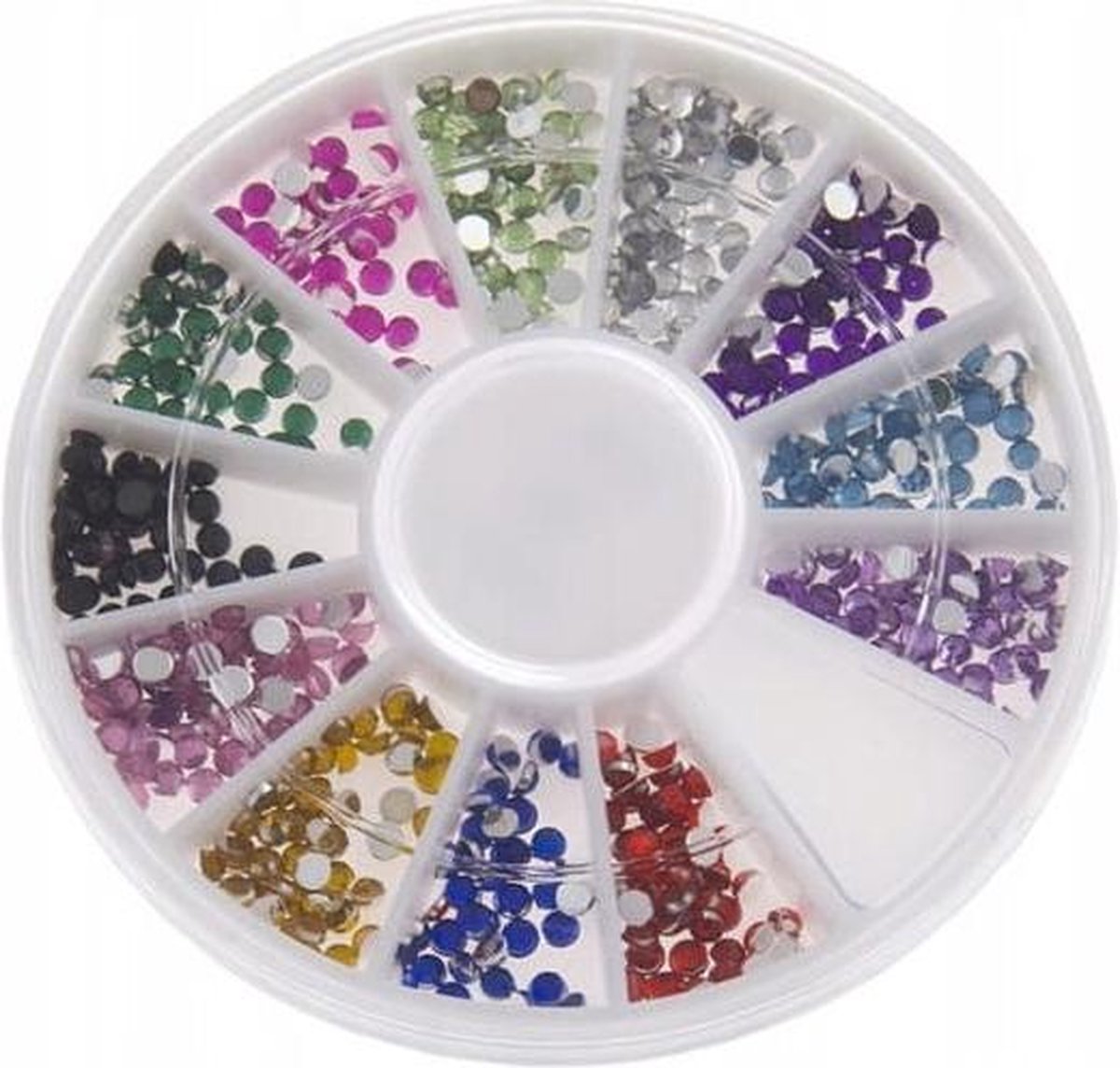 Sunone Nageldecoratie Steentjes Rainbow