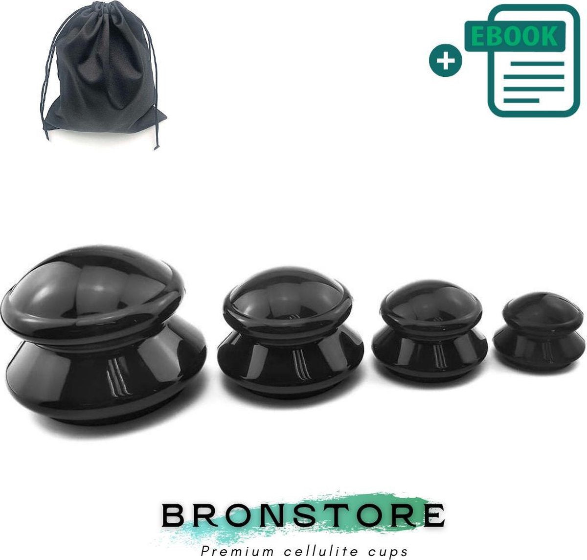 BronStore | Hoogwaardige Cellulite Cups voor Gezicht
