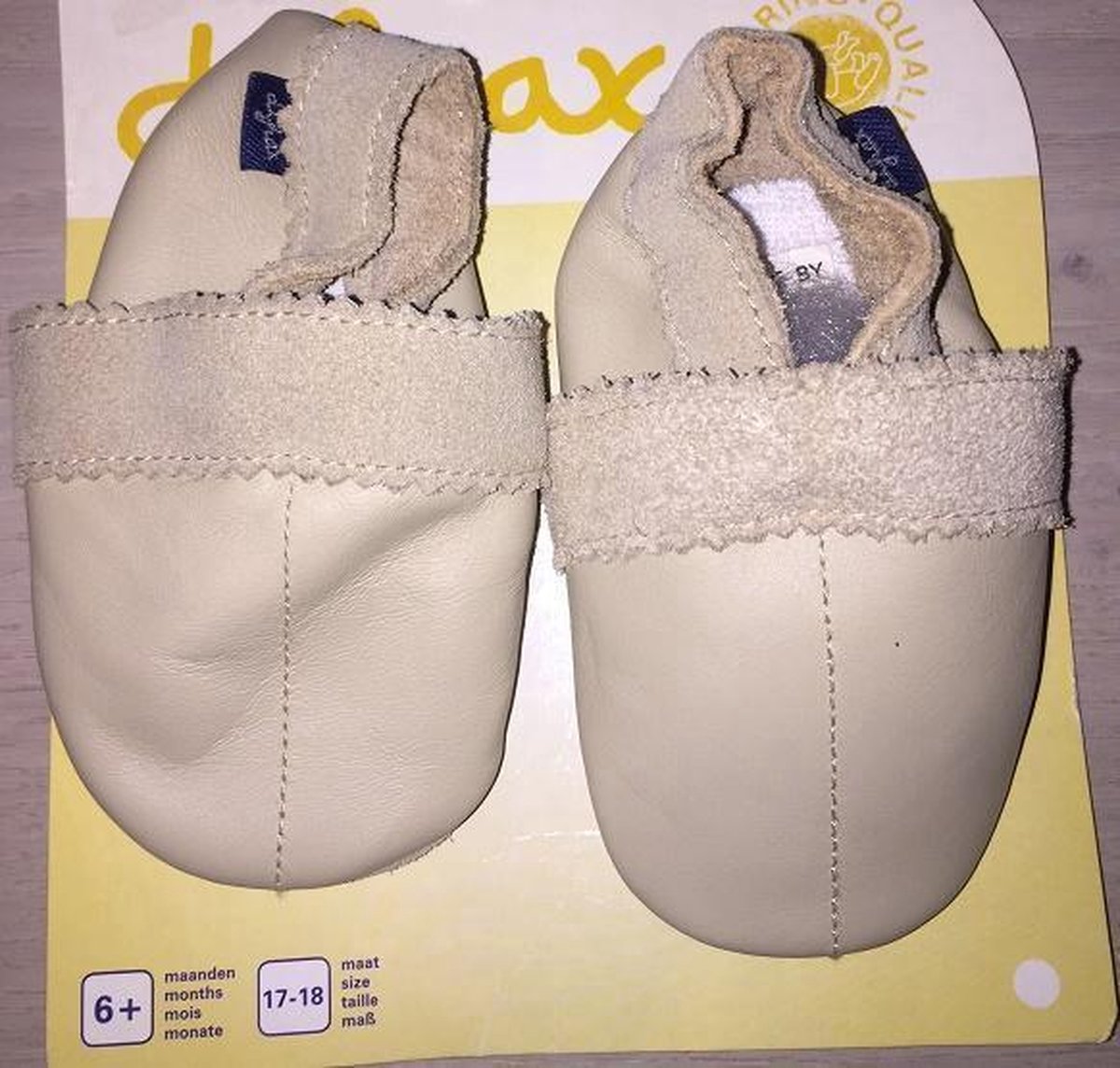 Difrax Creamy schoentjes 6+ (maat 17-18)