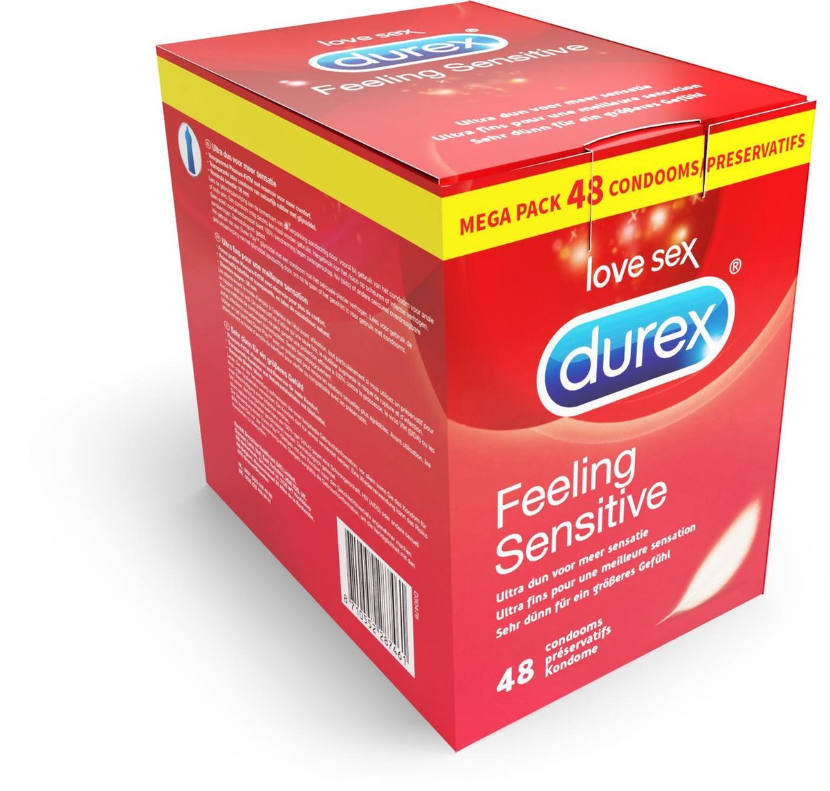 Durex Feeling Sensitive Condooms Maxi Pack - 48 stuks