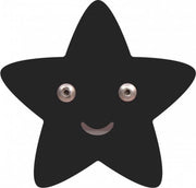 Roommate Star Muurhaak Black